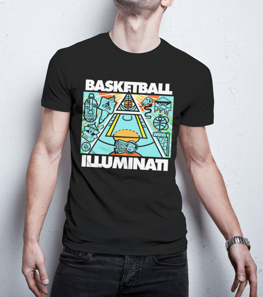 Basketball Illuminati LeBatard And Friends NVK 405 45 9 12 T-Shirt