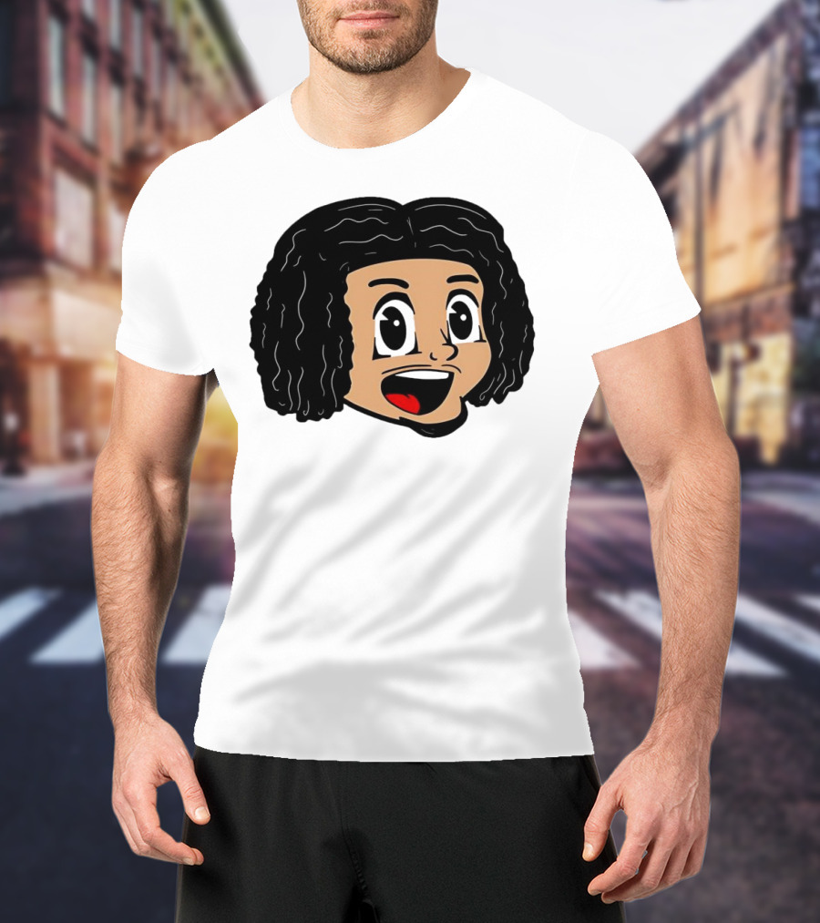 Cookiee Wright Cartoon Face Expression T-Shirt