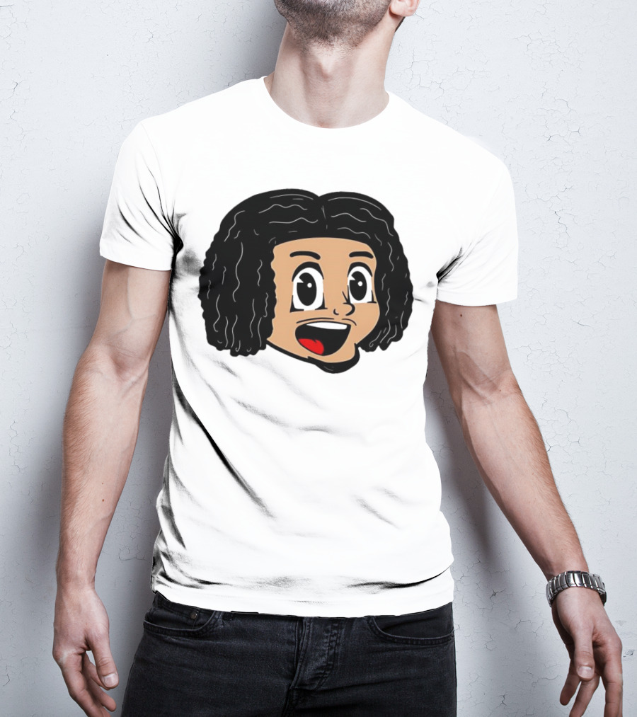 Cookiee Wright Cartoon Face Expression T-Shirt