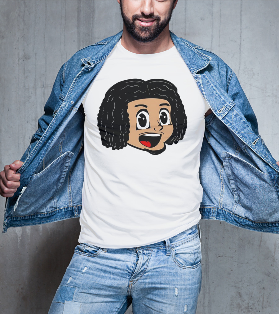 Cookiee Wright Cartoon Face Expression T-Shirt