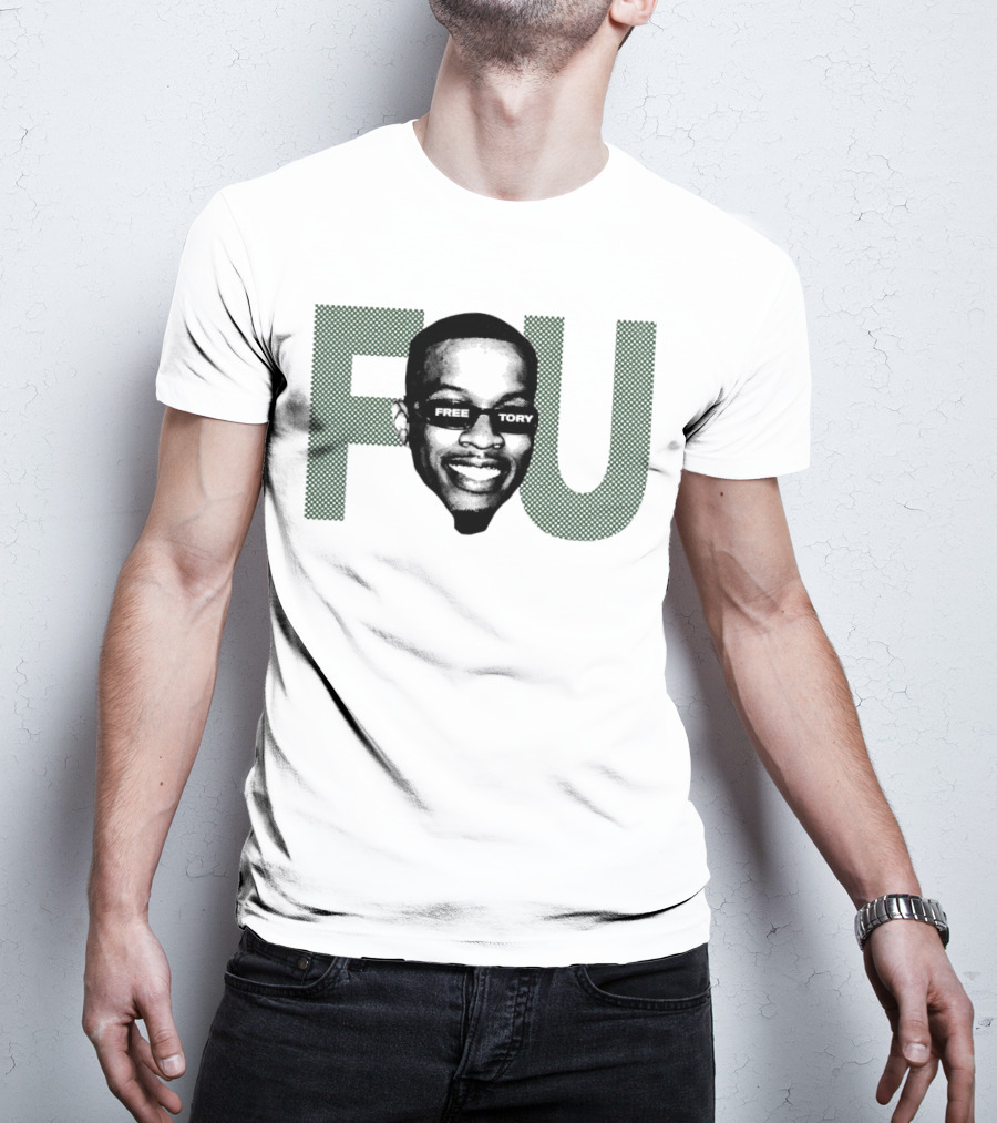 Forever Umbrella FU Free Tory Face T-Shirt