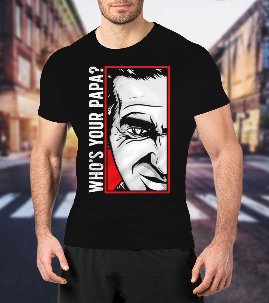 MLW Who's Your Papa Face Cesar Duran T-Shirt