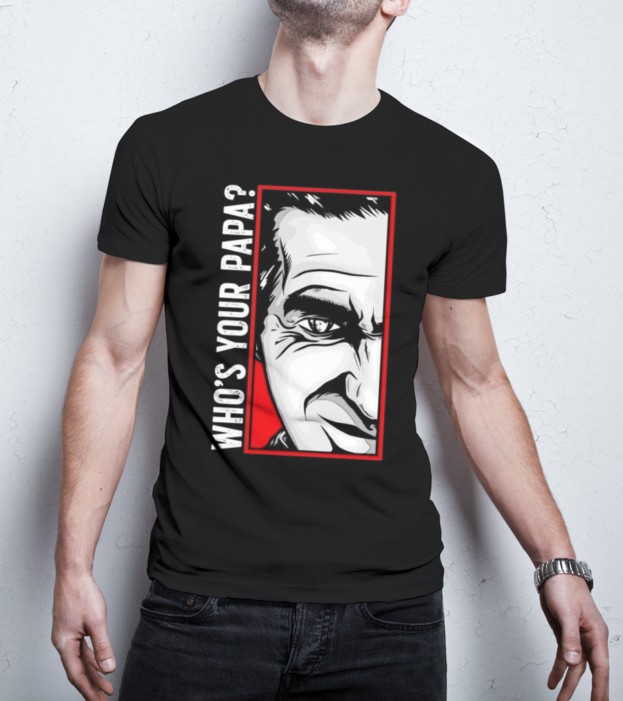 MLW Who's Your Papa Face Cesar Duran T-Shirt