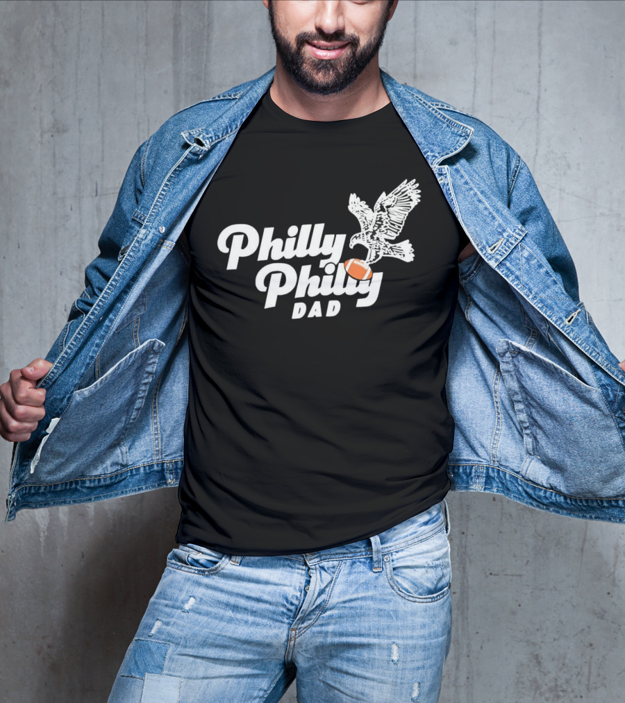 Philly Philly Dad Football Eagle Nick Foles T-Shirt