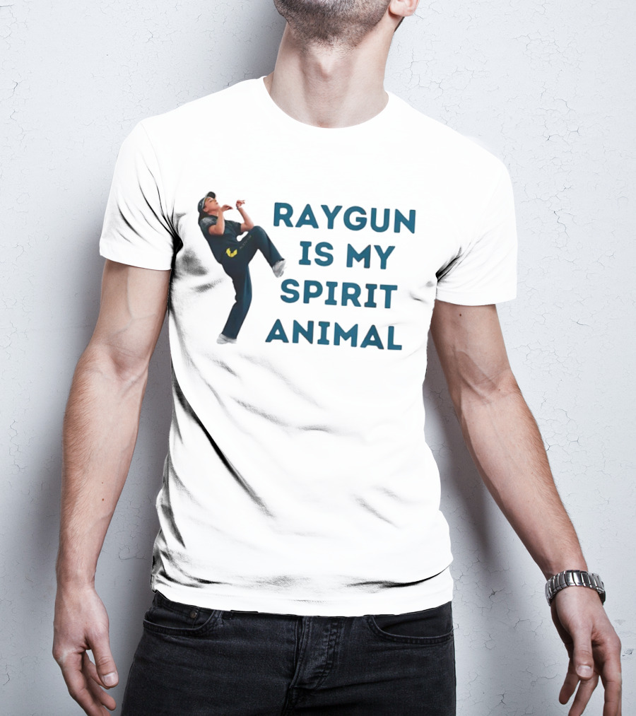 Raygun Is My Spirit Animal Breakdancing T-Shirt