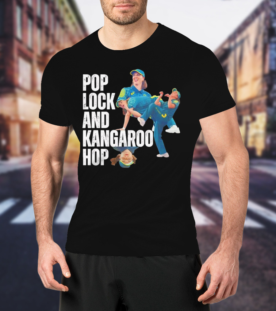 Pop Lock And Kangaroo Hop Raygun Rachael Olympics T-Shirt