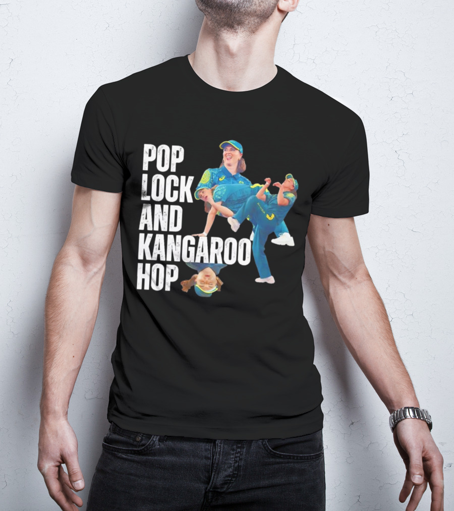 Pop Lock And Kangaroo Hop Raygun Rachael Olympics T-Shirt