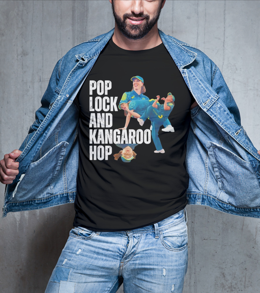 Pop Lock And Kangaroo Hop Raygun Rachael Olympics T-Shirt