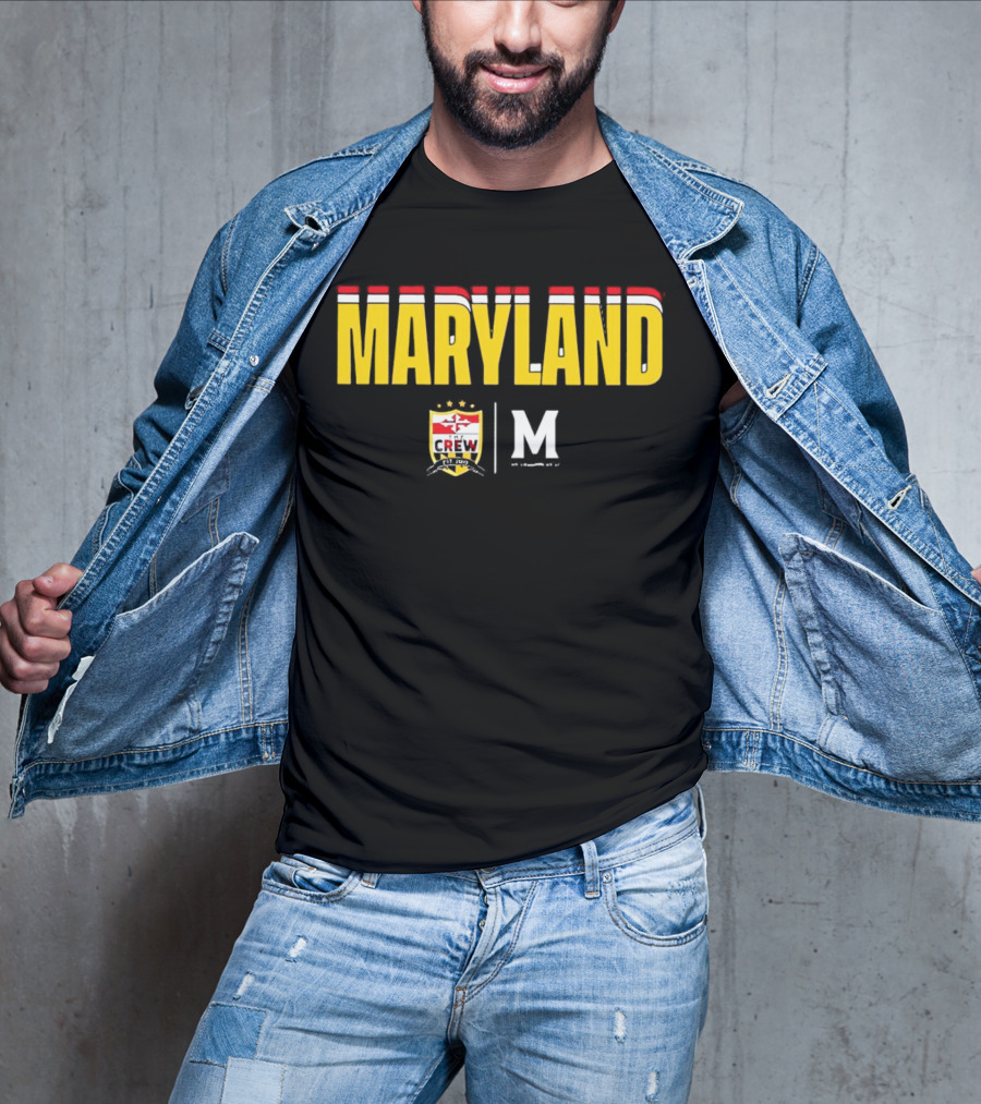Maryland Soccer Crew Logo T-Shirt