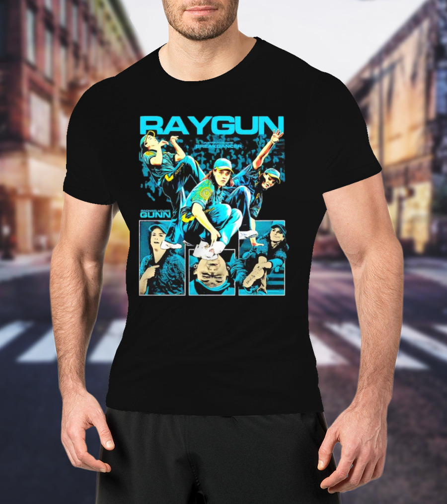 Raygun Breakdancer Rachael Louise Gunn Olympic Australia T-Shirt