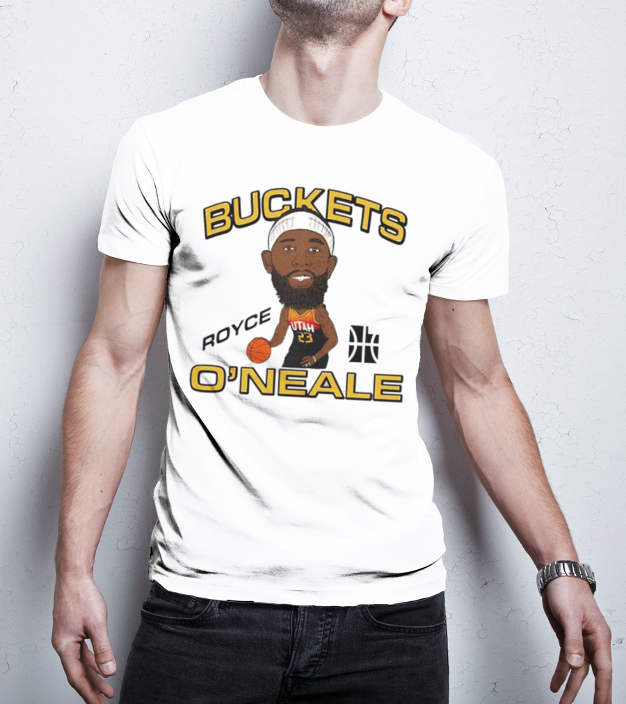 Buckets O'Neale Royce Utah T-Shirt