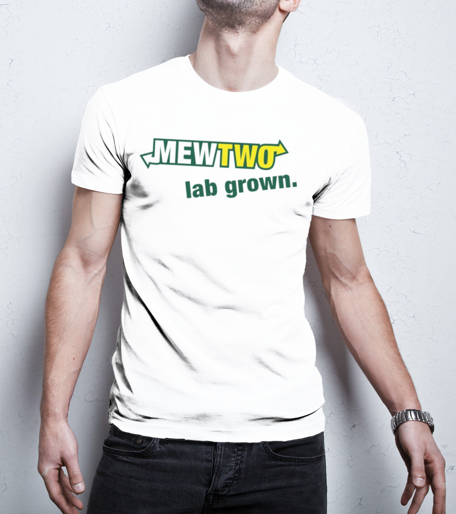 MEWTWO Lab Grown Arrows Text T-Shirt