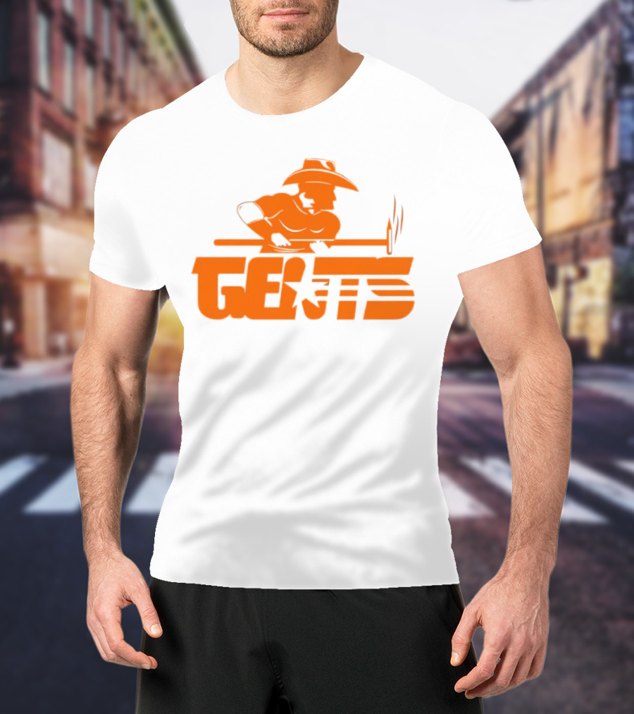 Tennessee Volunteers Gents Cowboy Branding Iron T-Shirt