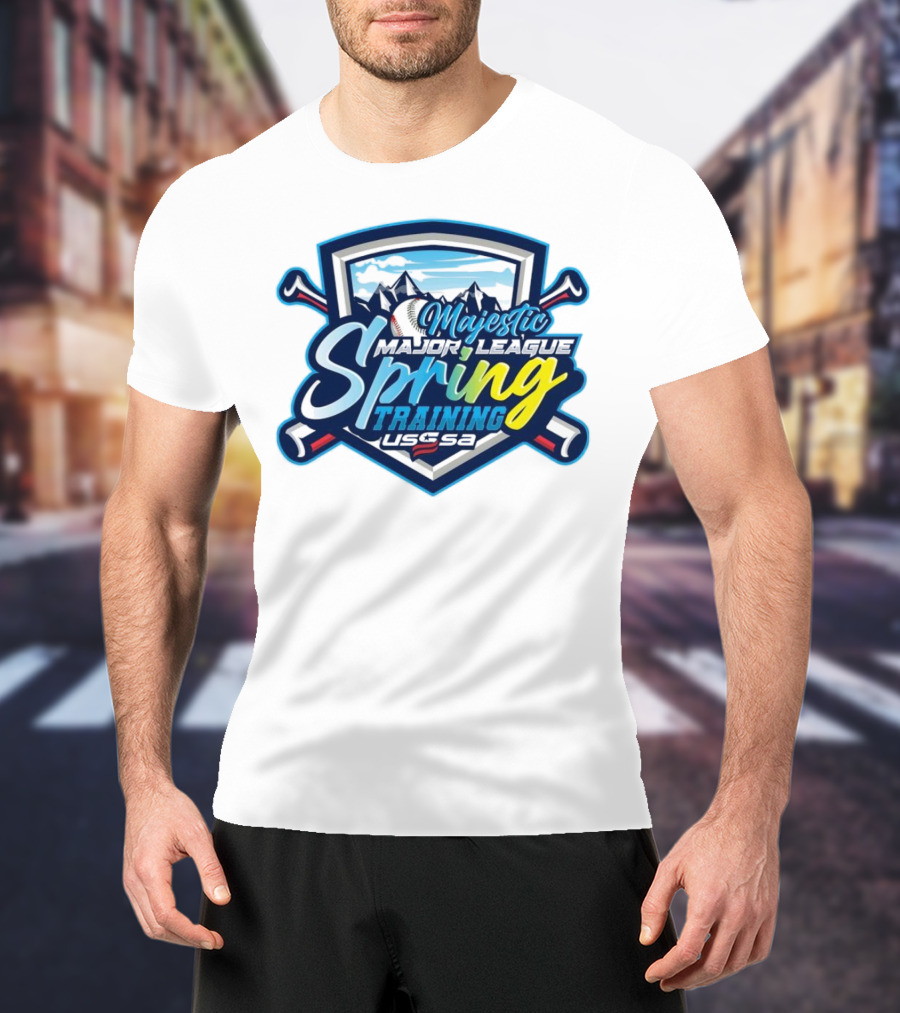 USSSA Arkansas Majestic Major League Spring Training T-Shirt