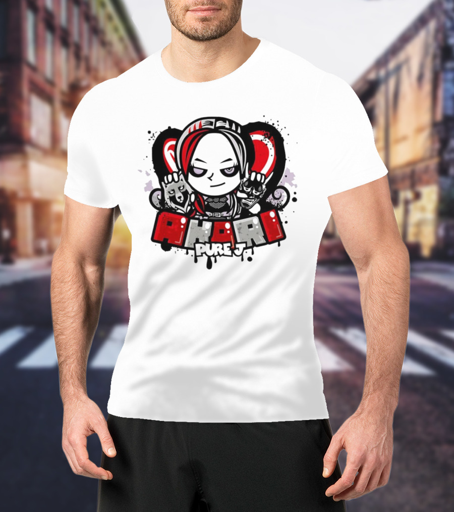 AKARI Pure J Graphic Character T-Shirt