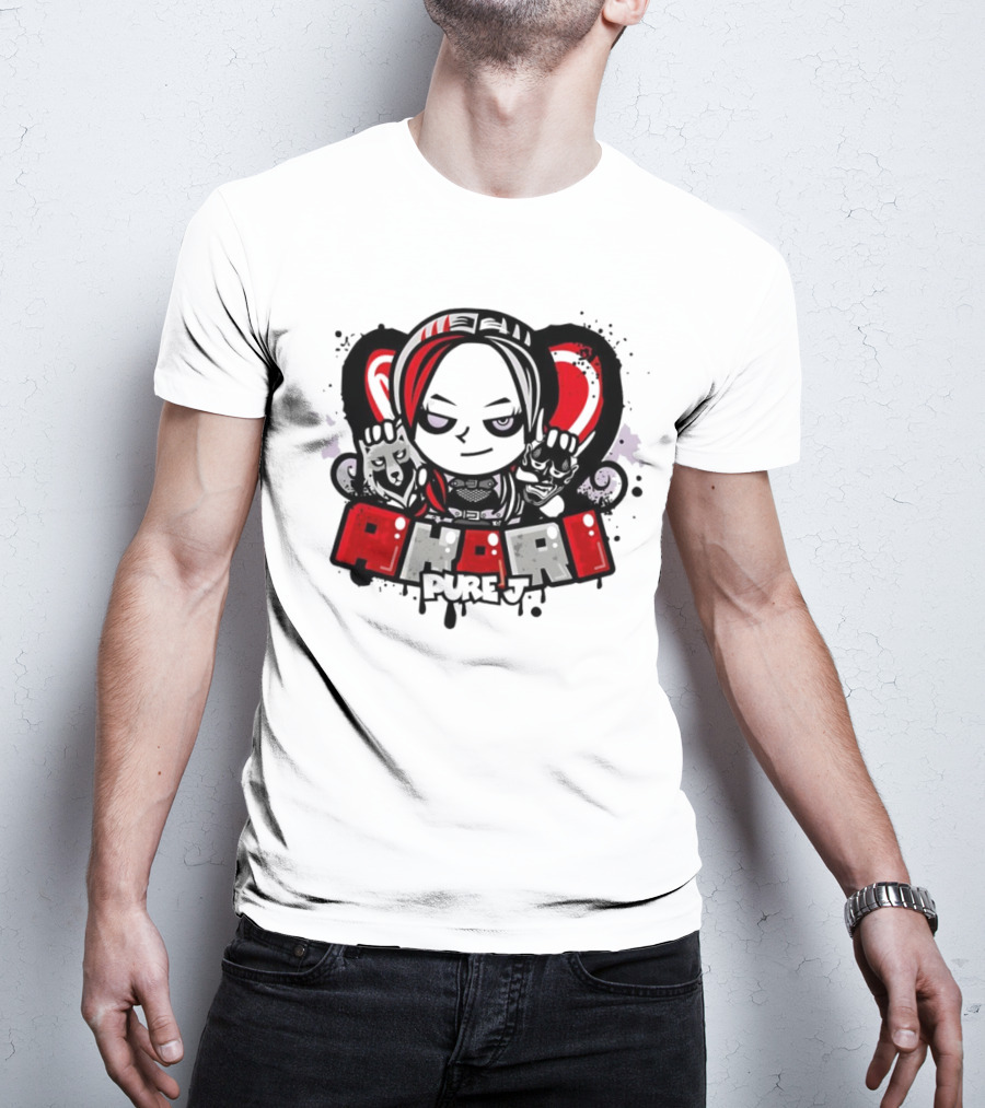 AKARI Pure J Graphic Character T-Shirt