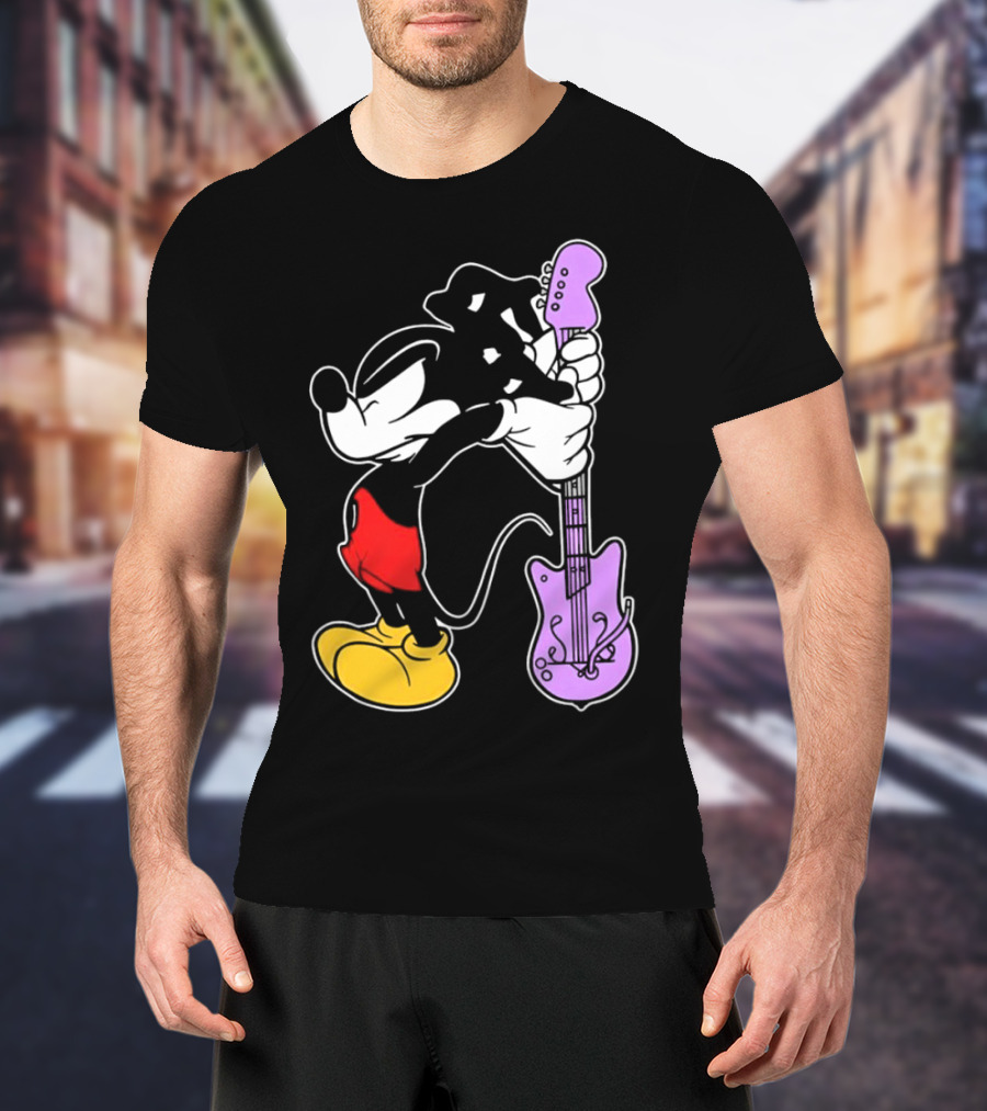 Bruce Ray Condoneordie Mickey Guitar Surprise T-Shirt
