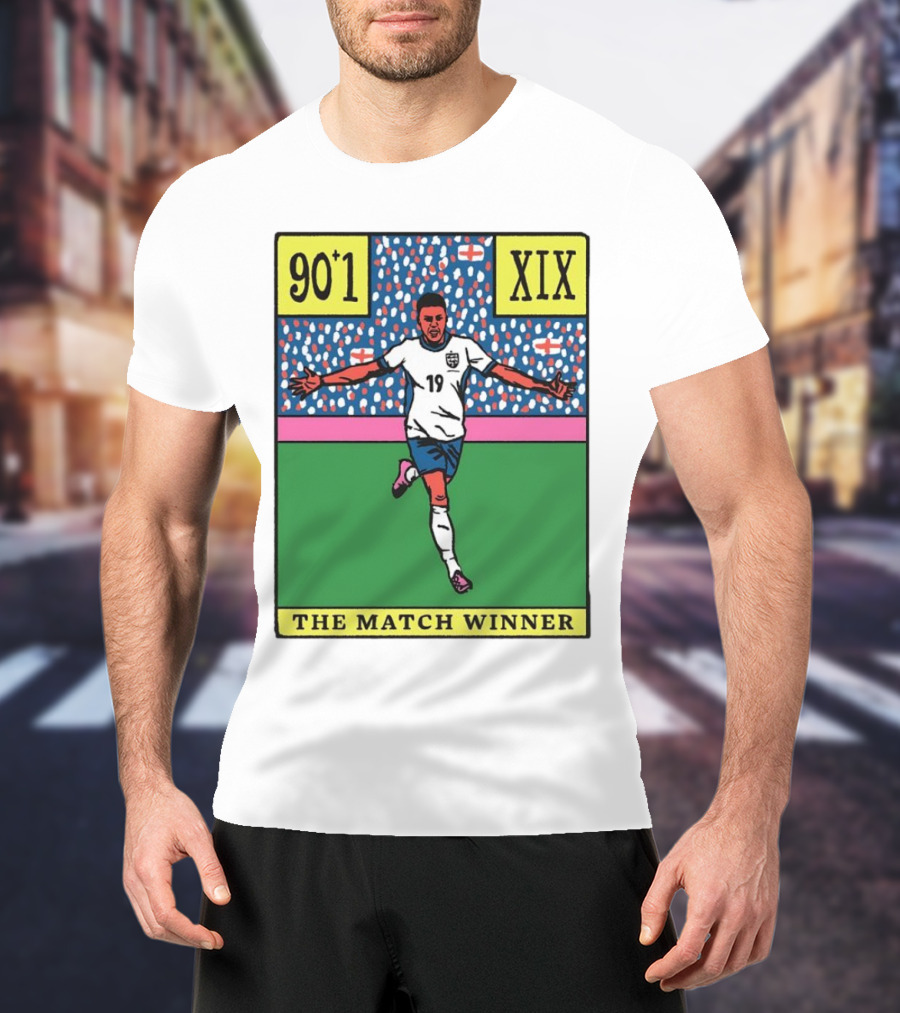 England Football Team Player 19 The Match Winner 90+1 XIX T-Shirt