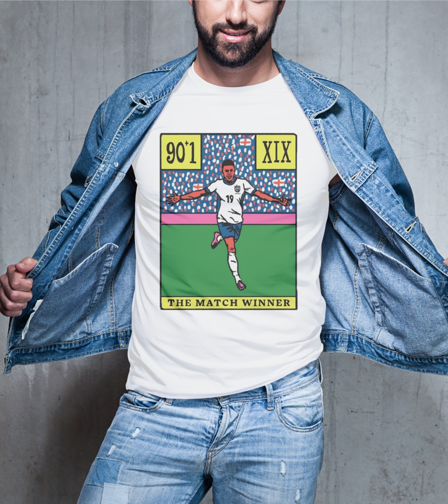 England Football Team Player 19 The Match Winner 90+1 XIX T-Shirt