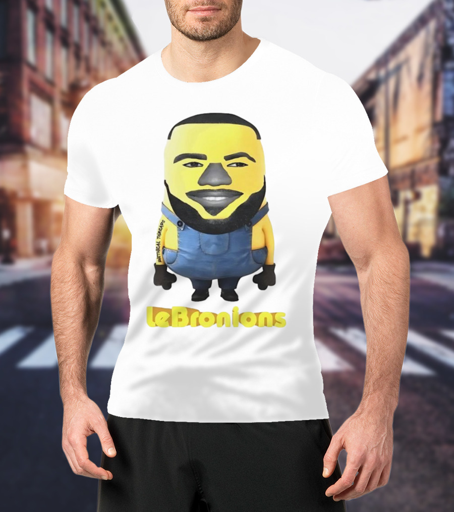 LeBronions Minion X LeBron James Meme T-Shirt