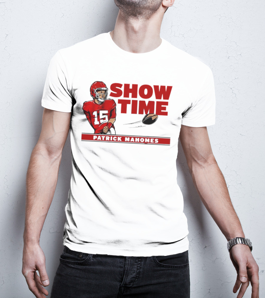 Patrick Mahomes Showtime Kansas City Chiefs Behind The Back T-Shirt