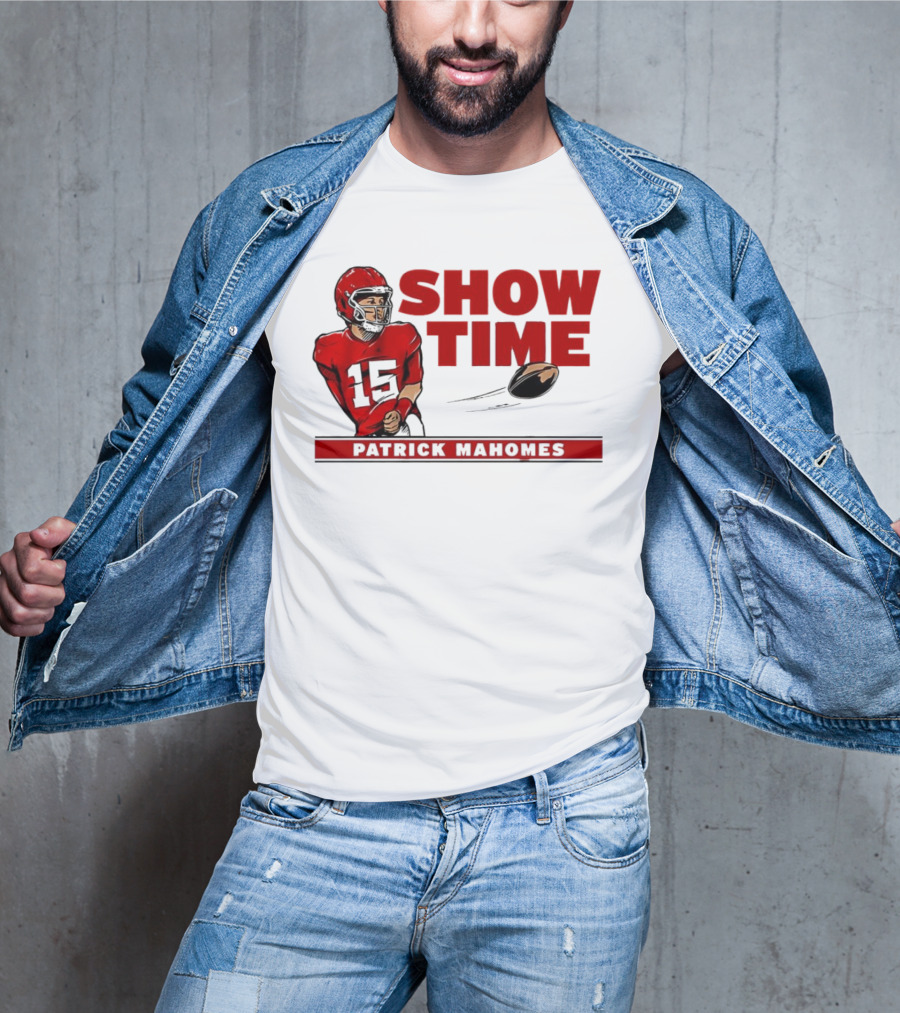 Patrick Mahomes Showtime Kansas City Chiefs Behind The Back T-Shirt