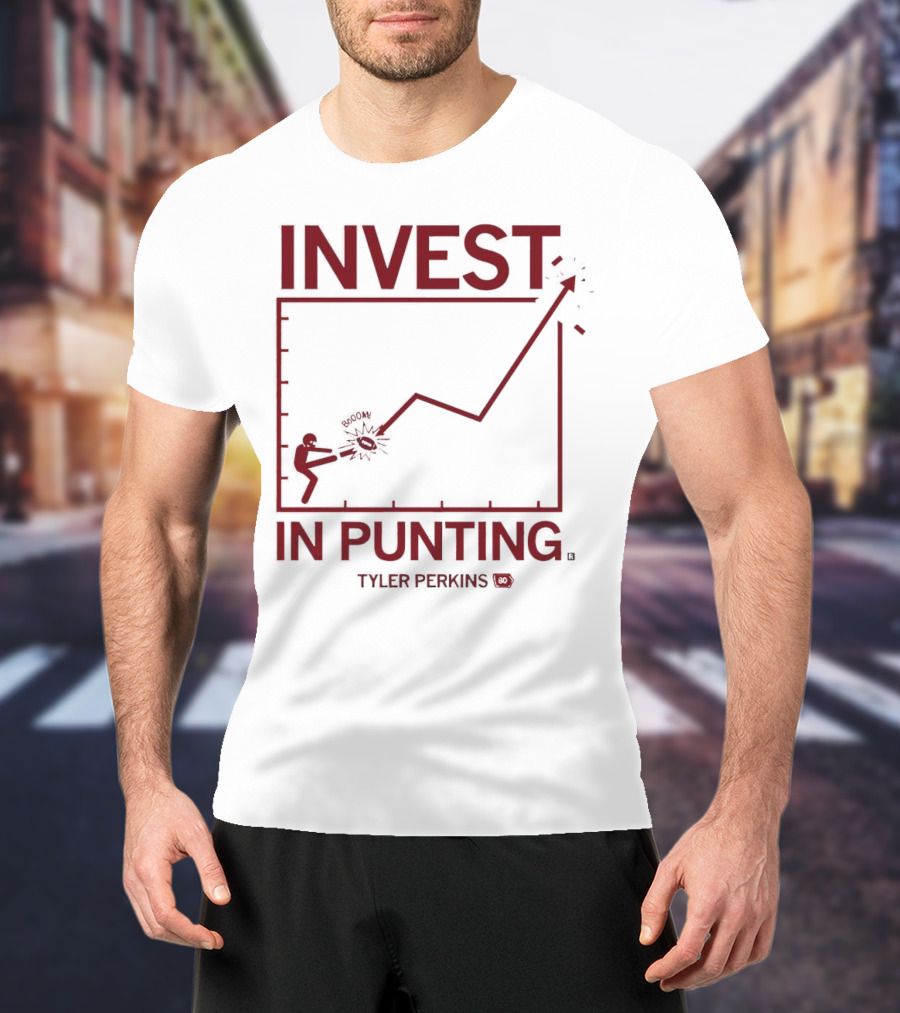 Tyler Perkins Invest In Punting Iowa State Cyclones Chart Football T-Shirt