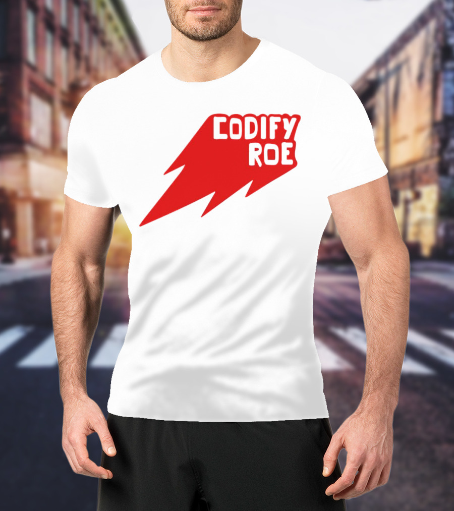 Codify Roe Red Lightning Bolt T-Shirt