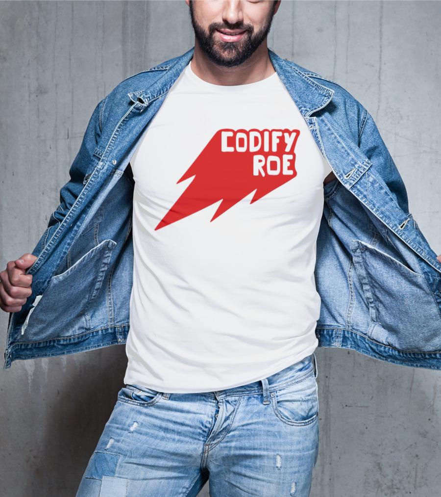 Codify Roe Red Lightning Bolt T-Shirt