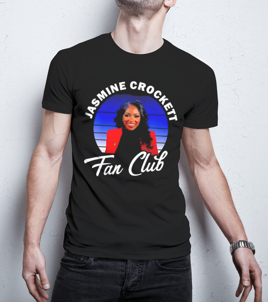 Jasmine Crockett Fan Club Texas Democrat T-Shirt