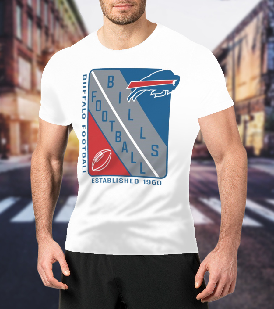 Buffalo Bills Football Established 1960 Shield T-Shirt