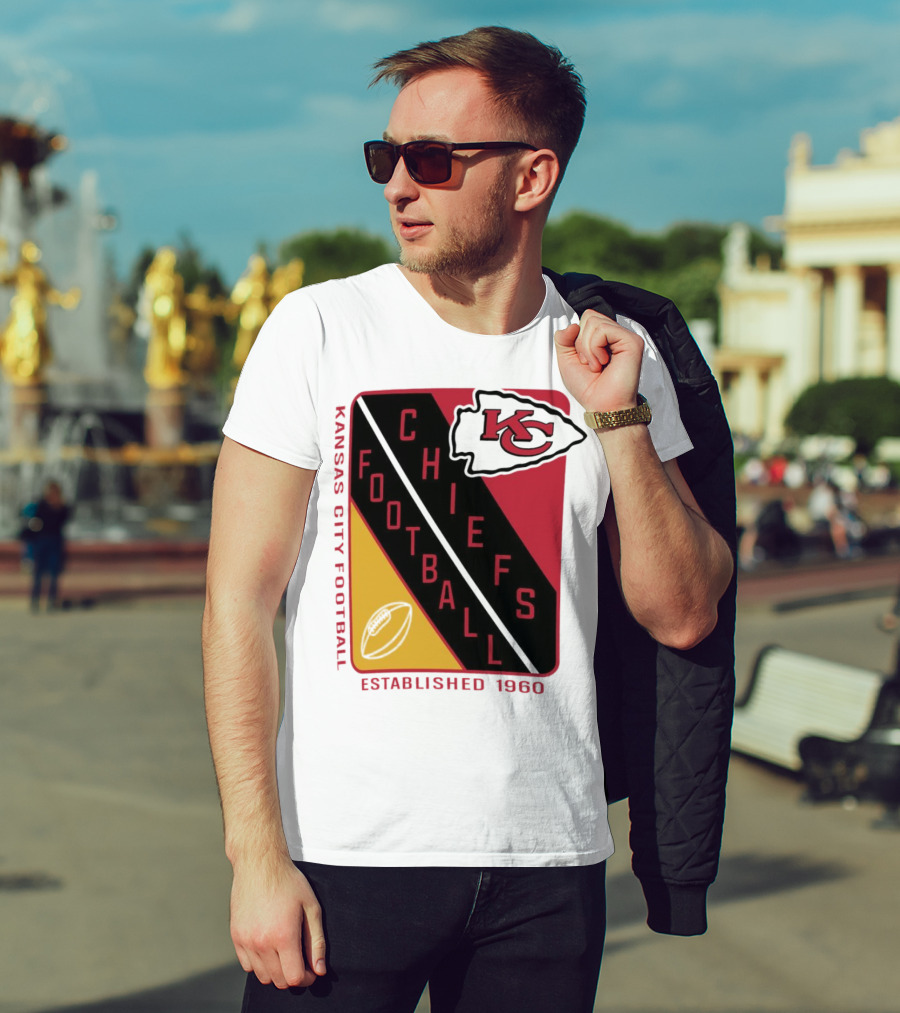 Kansas City Chiefs Football Established 1960 KC T-Shirt