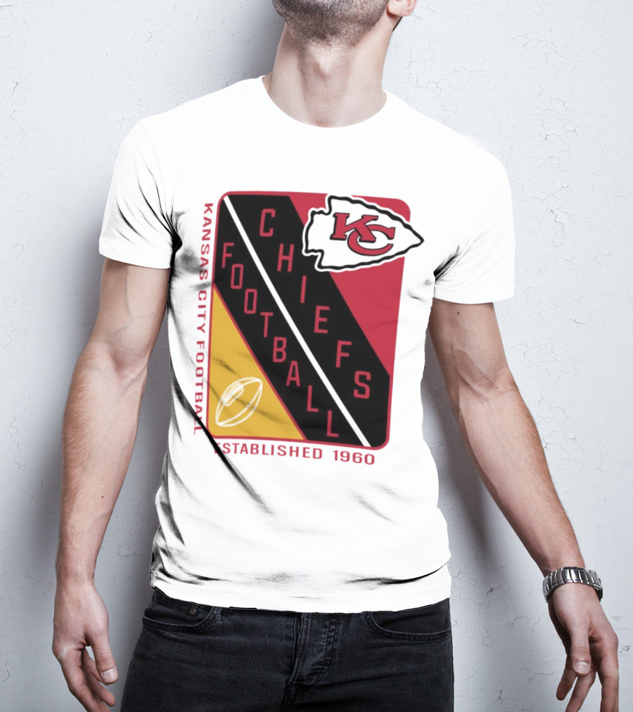 Kansas City Chiefs Football Established 1960 KC T-Shirt
