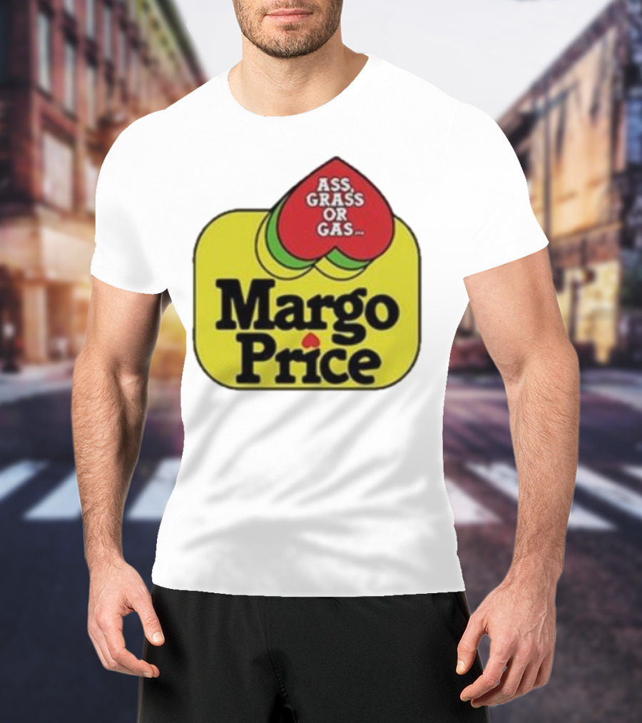 Margo Price Ass Grass Or Gas Playing Cards T-Shirt