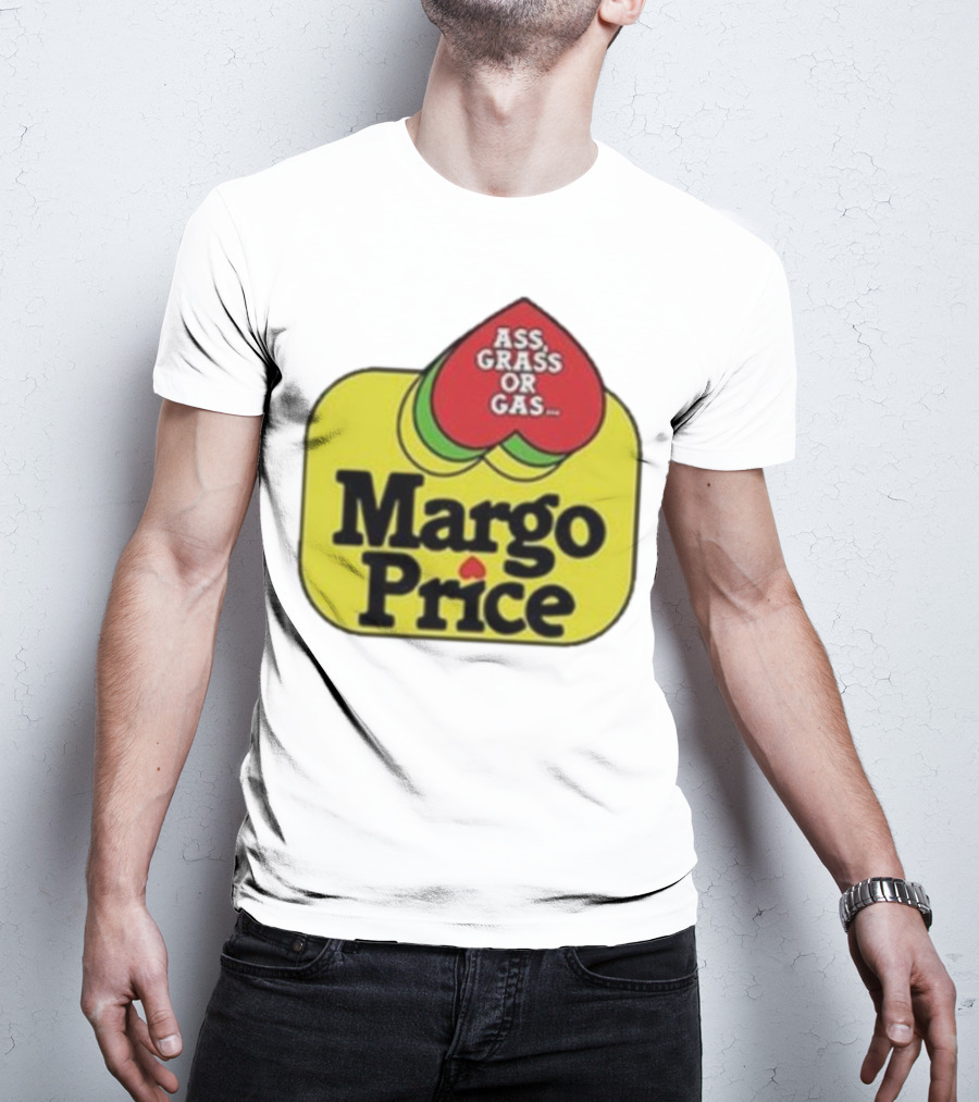 Margo Price Ass Grass Or Gas Playing Cards T-Shirt