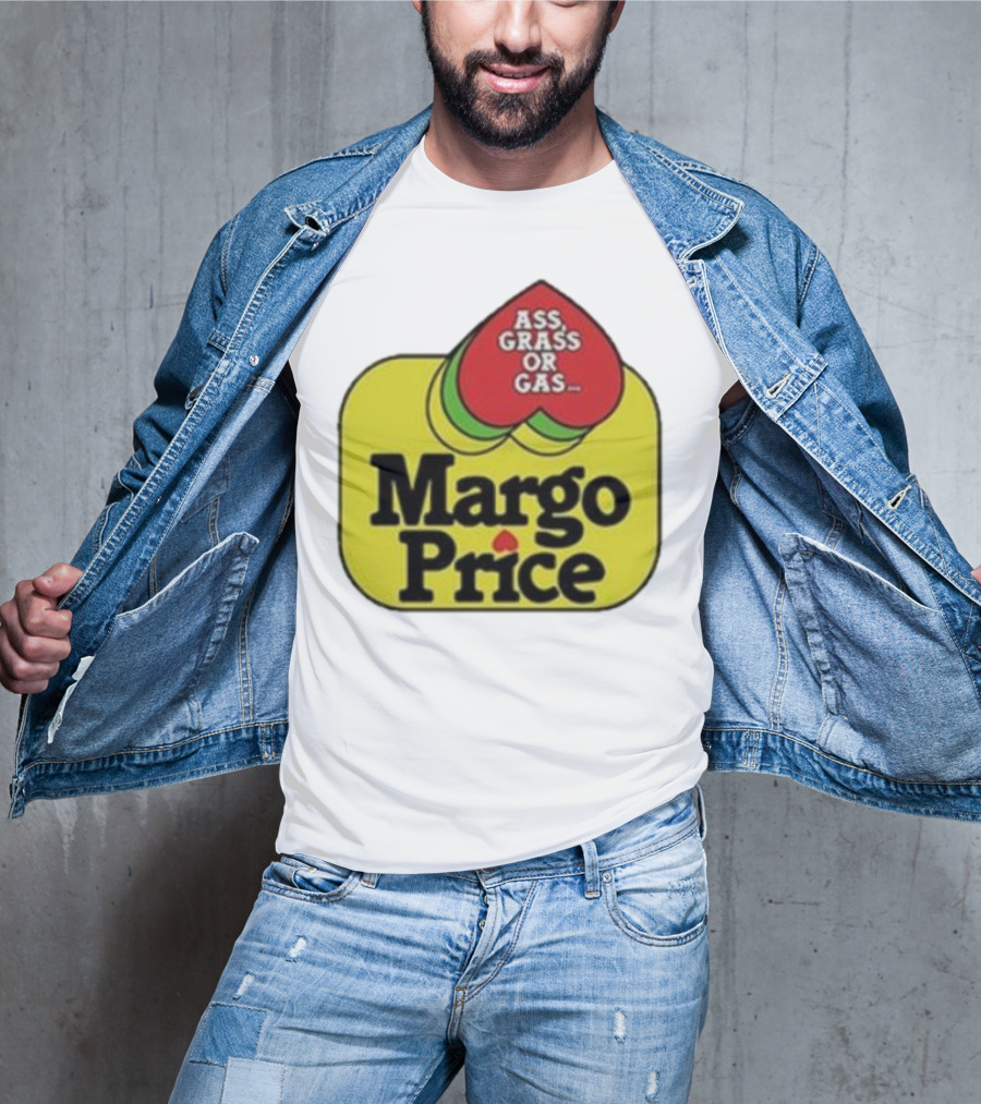 Margo Price Ass Grass Or Gas Playing Cards T-Shirt