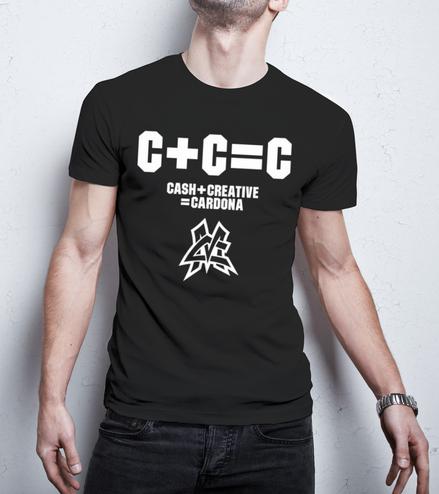 Matt Cardona C+C=C Cash+Creative=Cardona T-Shirt