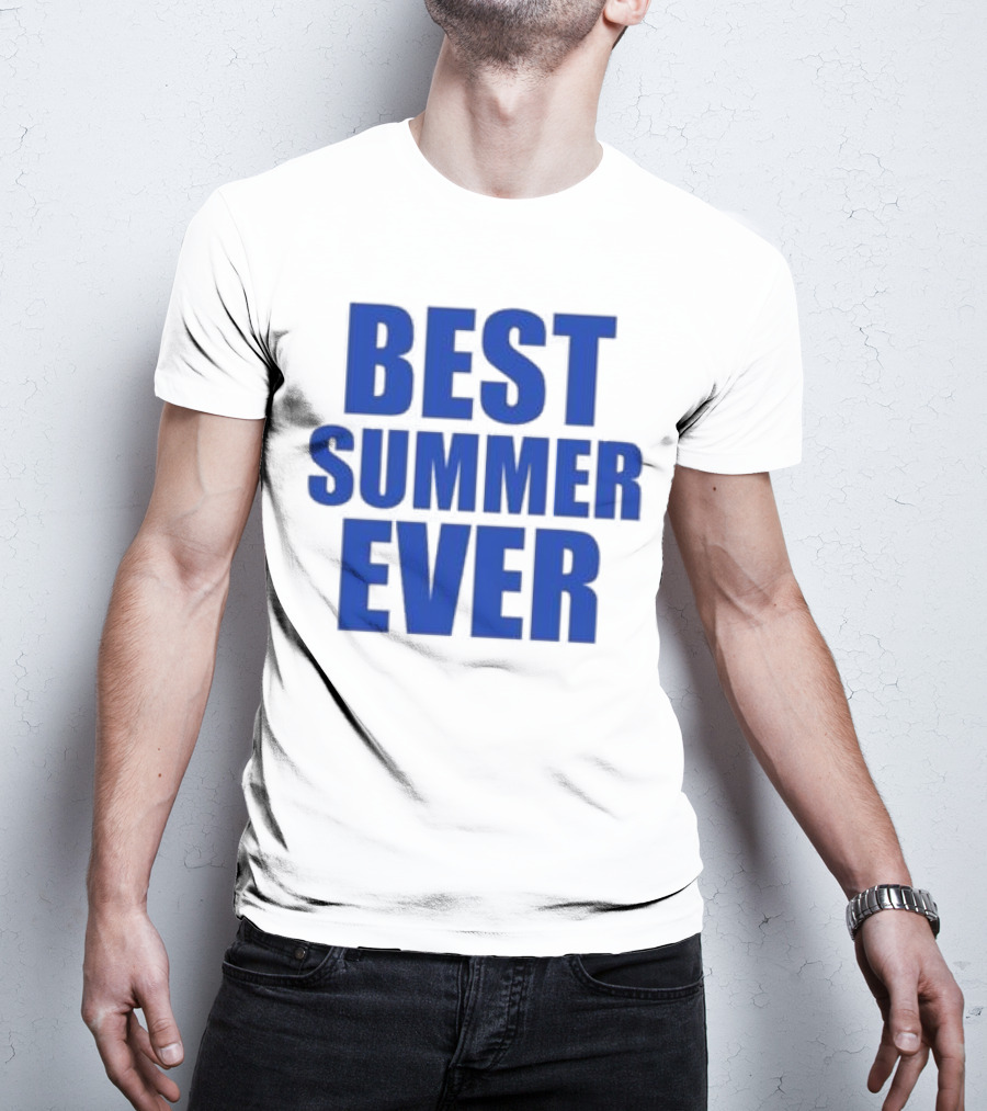 Best Summer Ever Natalie King Wearing Best Summer T-Shirt