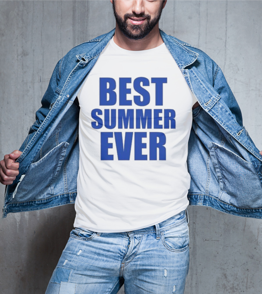 Best Summer Ever Natalie King Wearing Best Summer T-Shirt