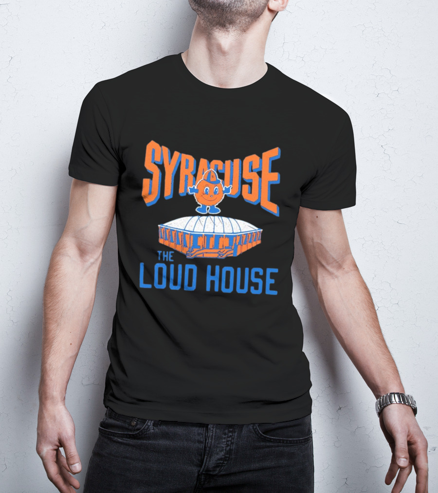 Syracuse Orange Otto The Mascot Loud House Stadium T-Shirt