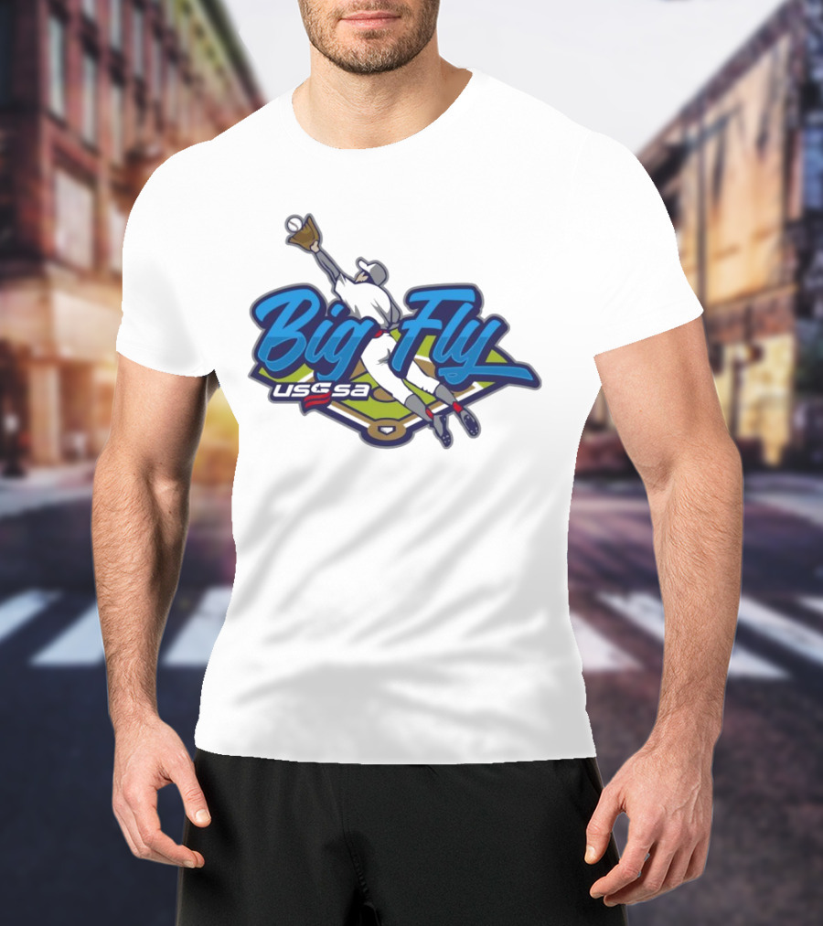 USSSA Mississippi Baseball Big Fly T-Shirt