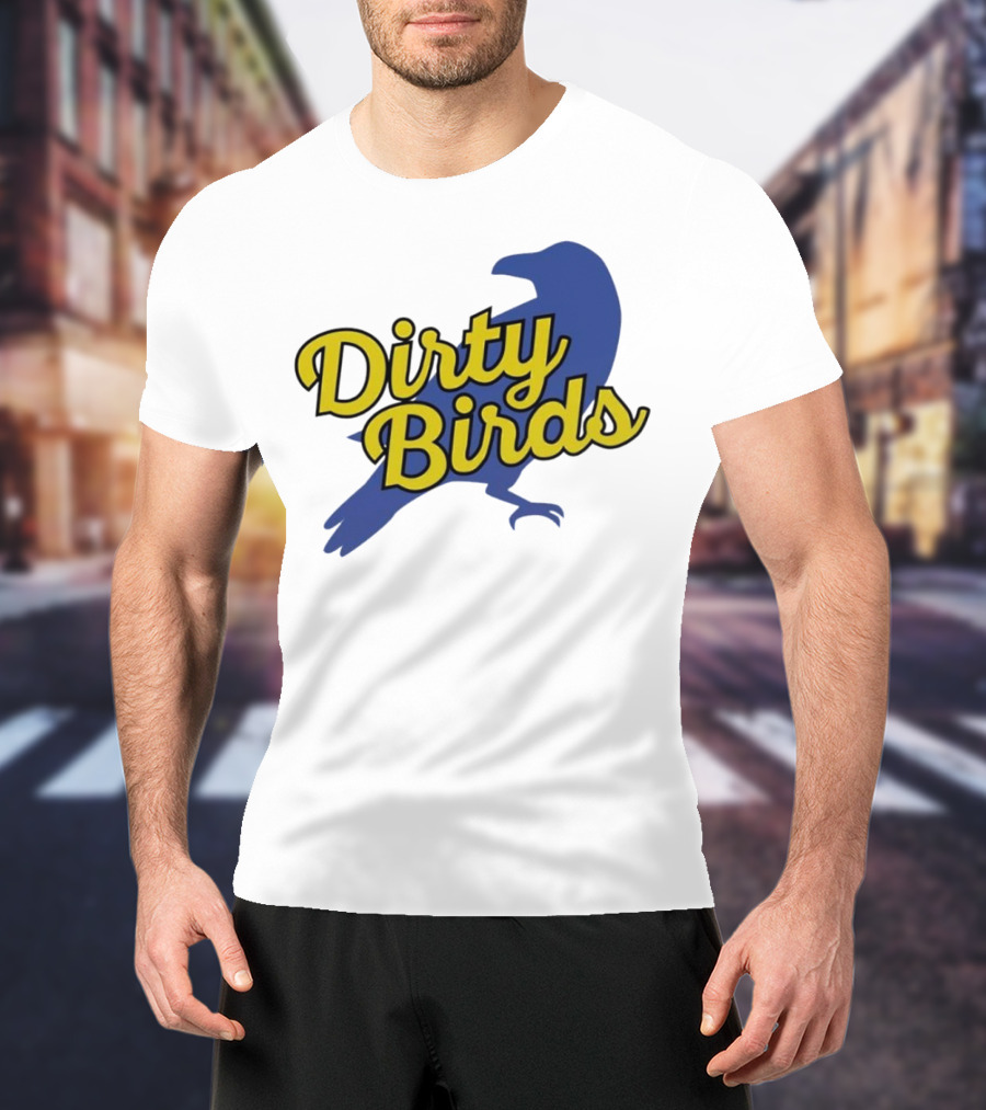 Dirty Birds Blue T-Shirt