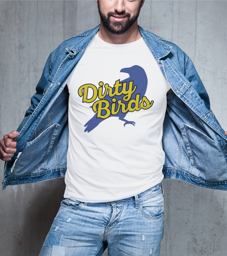 Dirty Birds Blue T-Shirt