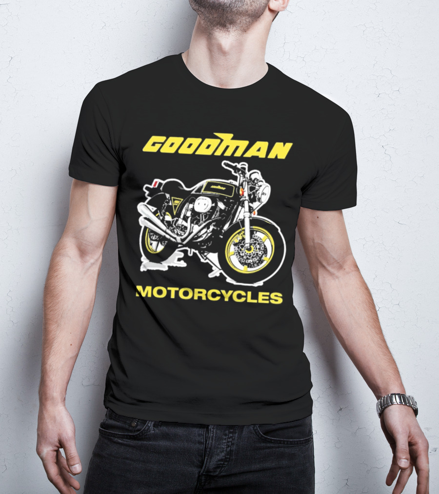 GOODMAN MOTORCYCLES CLASSIC VINTAGE BIKE T-Shirt
