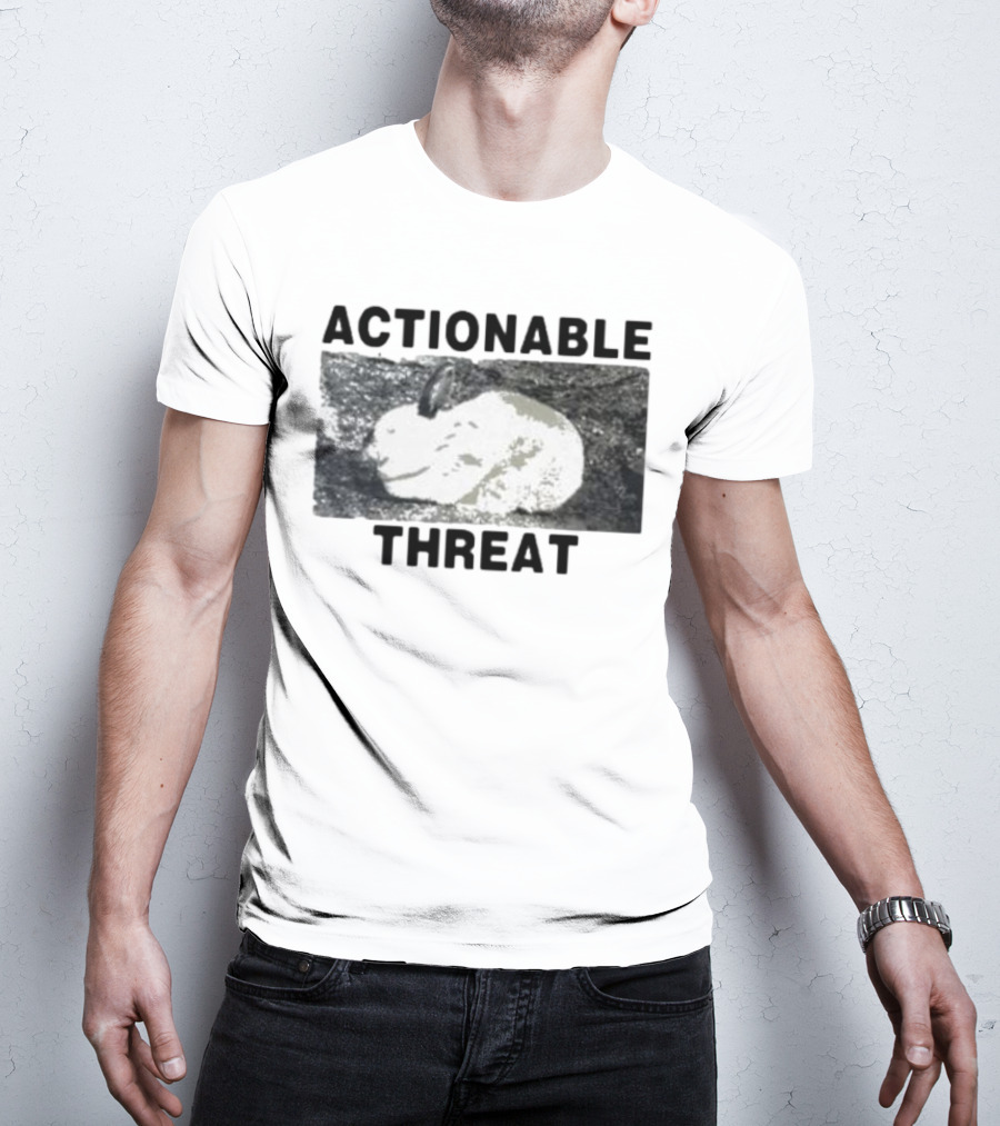 HitsujI Actionable Threat Lamb T-Shirt