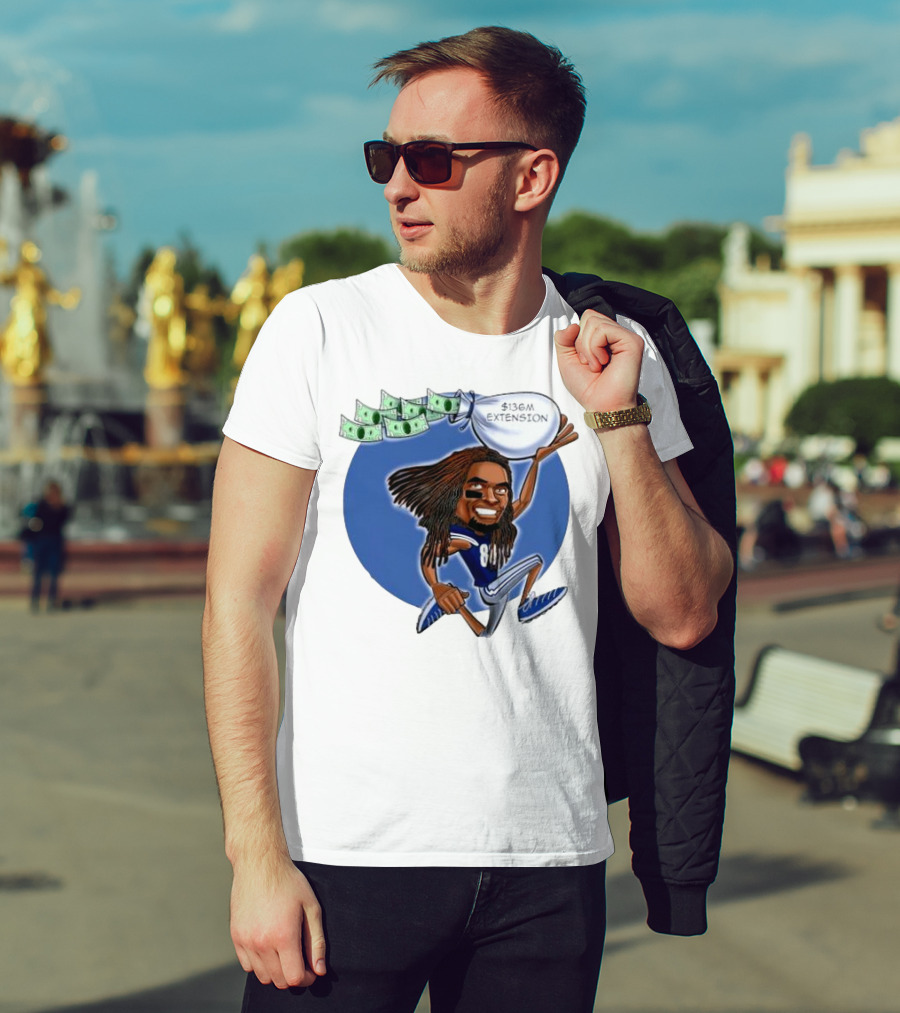 Ceedee Lamb Dallas Cowboys $136M Extension Cartoon T-Shirt