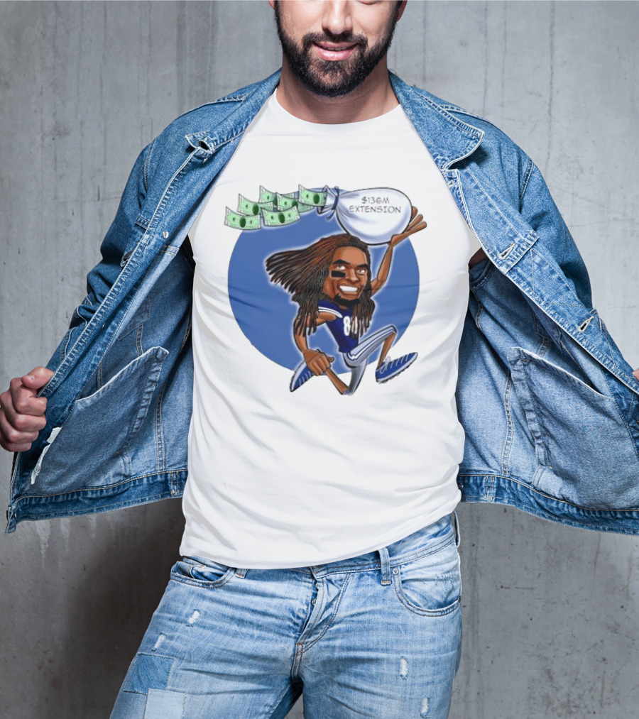 Ceedee Lamb Dallas Cowboys $136M Extension Cartoon T-Shirt