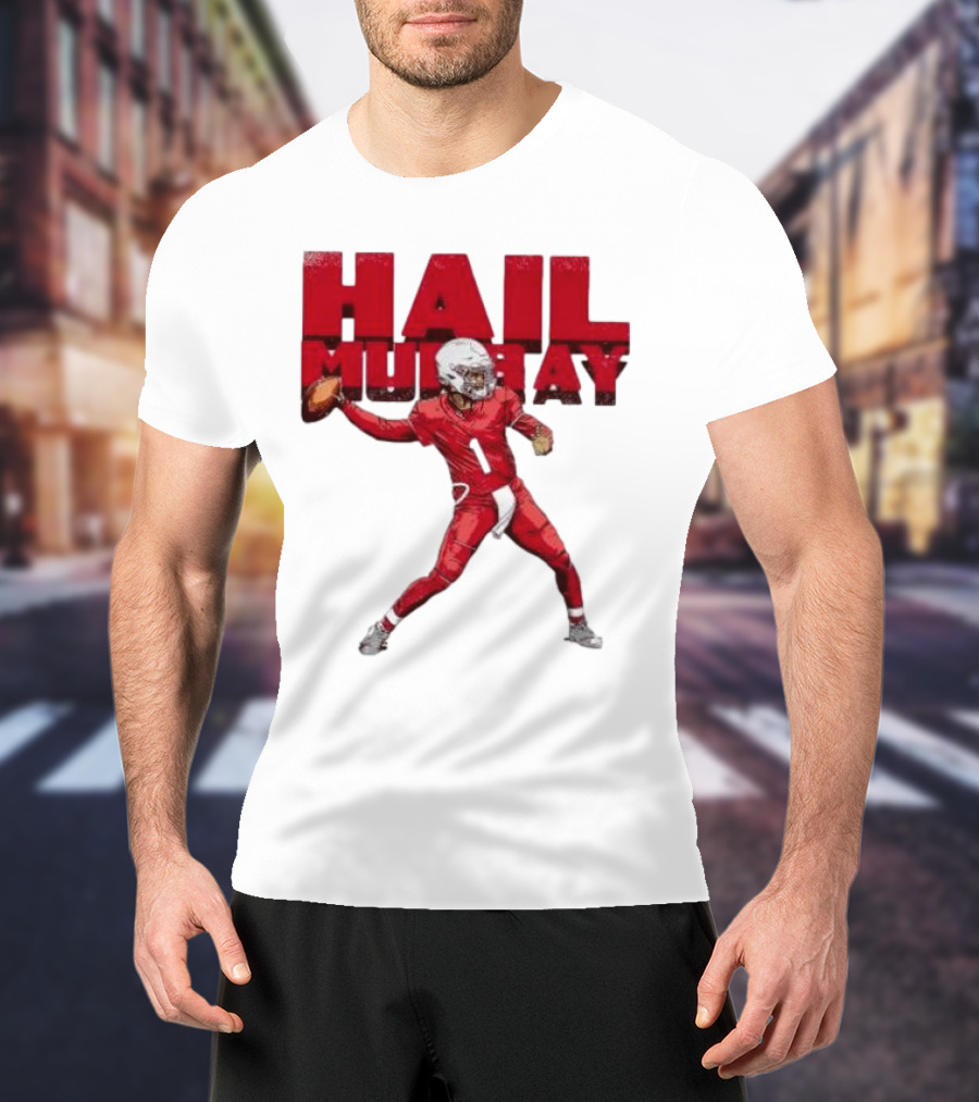 Arizona Cardinals Kyler Murray Hail Murray Football Play T-Shirt