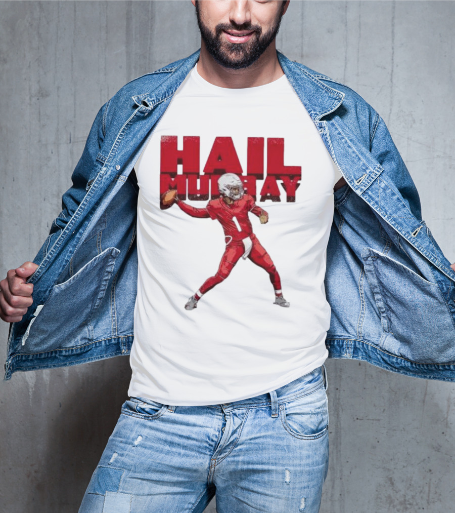 Arizona Cardinals Kyler Murray Hail Murray Football Play T-Shirt
