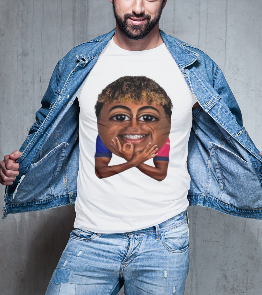 FC Barcelona Lamine Yamal Meme Big Head Funny Soccer Player T-Shirt